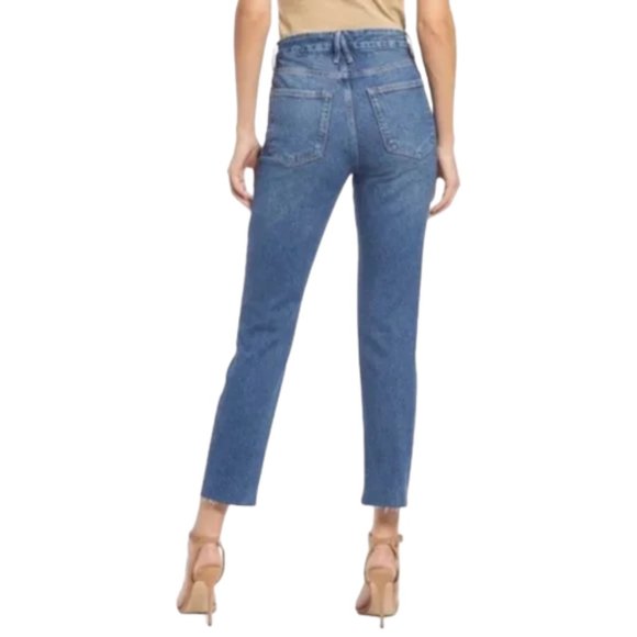 Good American Good Classic Raw Hem Size 6 - Picture 3 of 16